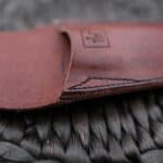 Pilzmesser-Scheide braun, Modell Offen L